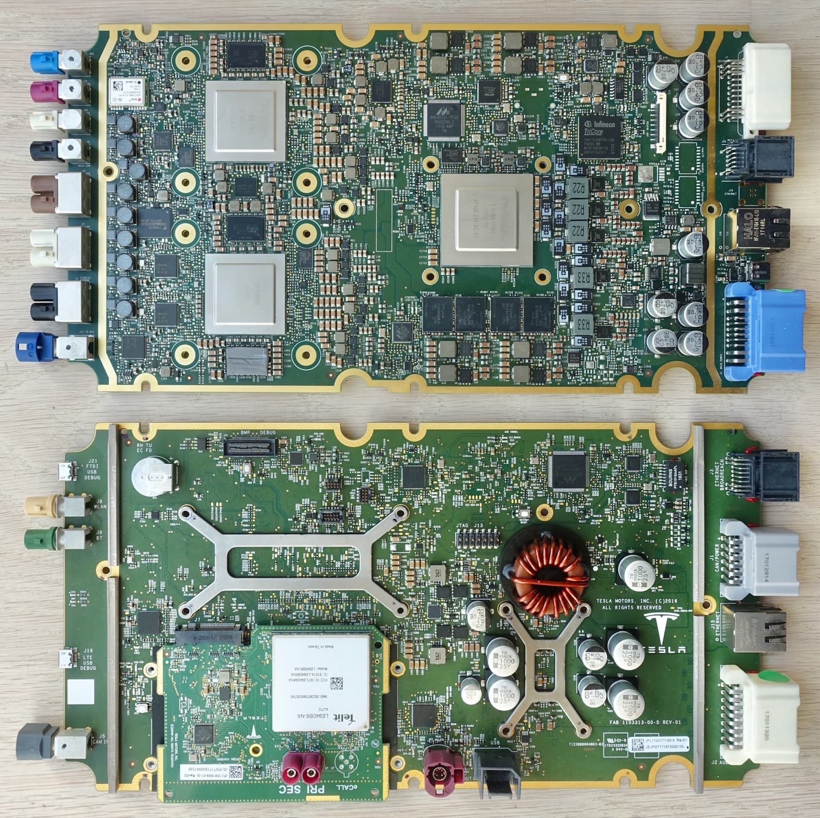 Componentes electrónicos de un ordenador